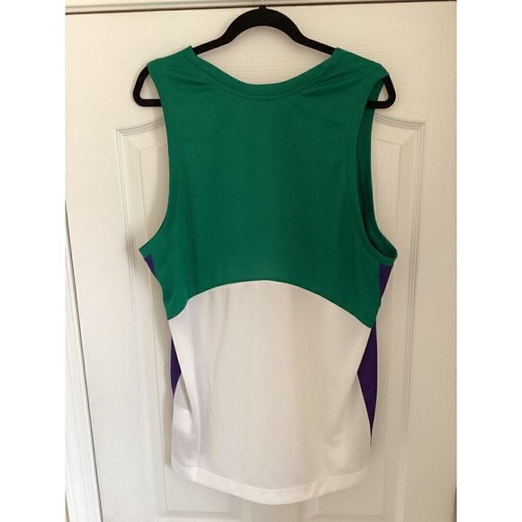 Nike Men’s Dunk Force Starting Five Jersey Size: Large Color: Malachite/White - Picture 5 of 12